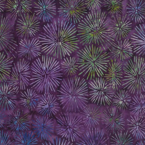 1624 Sea Fire || Ocean Mandala Batiks
