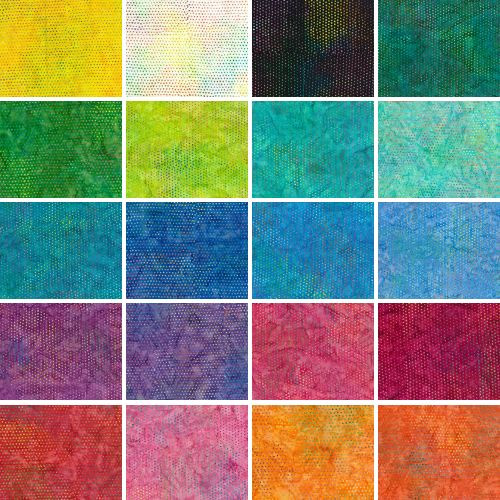 Jewel Spot Batiks Full Collection || Jewel Spot Batiks