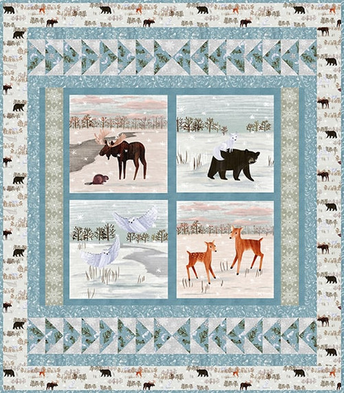 Chill Factor - Winter Wildlife Throw Chill Factor - Winter Wildlife Throw