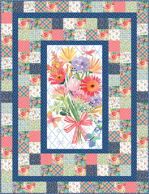 Bows & Blooms - Fluffy Biscuits Quilt Bows & Blooms - Fluffy Biscuits Quilt
