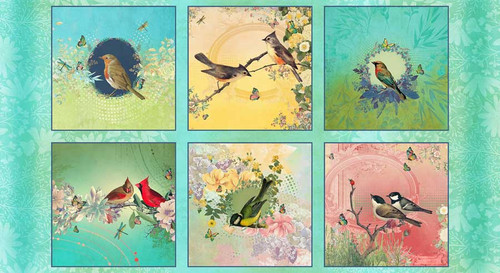 4624B-72* || Birds & Blooms