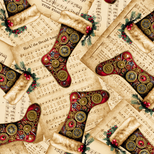 4818-41 Parchment || Gears & Garland