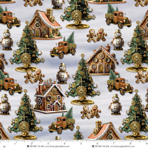 4820-90 Lt. Gray || Gears & Garland 4820-90 Lt. Gray || Gears & Garland