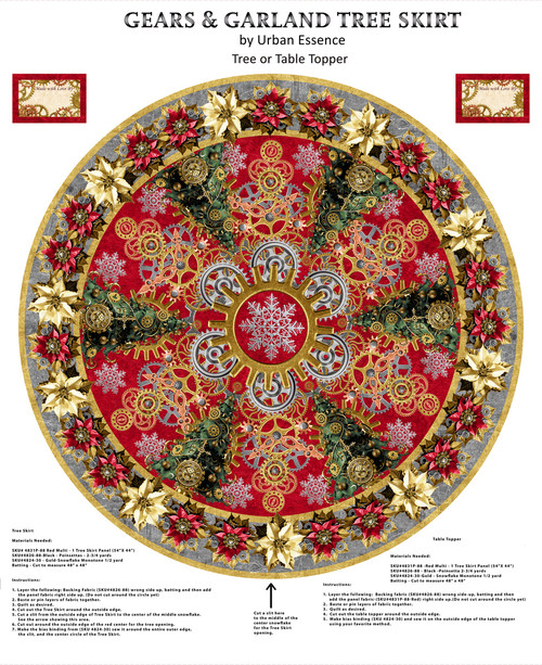 4831P-88 Red* || Gears & Garland