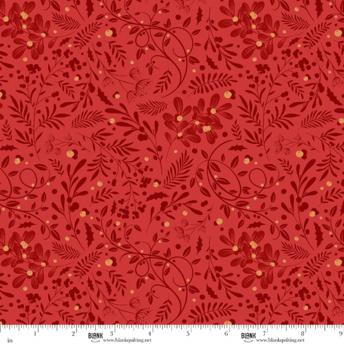 4675-88 Crimson || Holly Jolly Calico