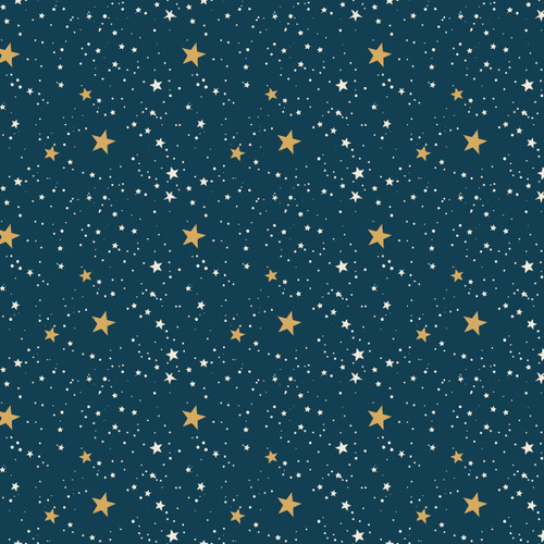 4677-77 Navy || Holly Jolly Calico
