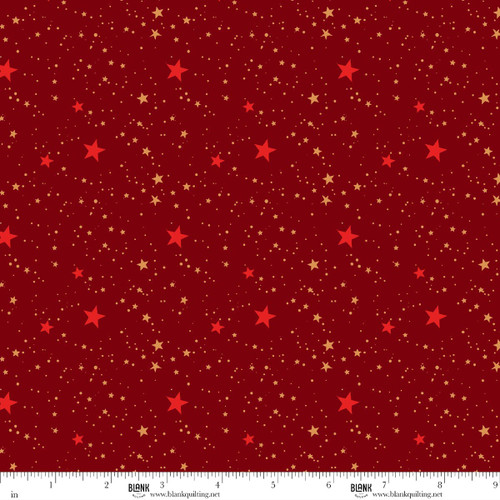 4677-88 Crimson || Holly Jolly Calico