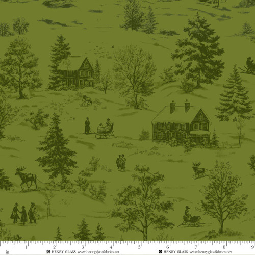 4678-66 Evergreen || Holly Jolly Calico 4678-66 Evergreen || Holly Jolly Calico