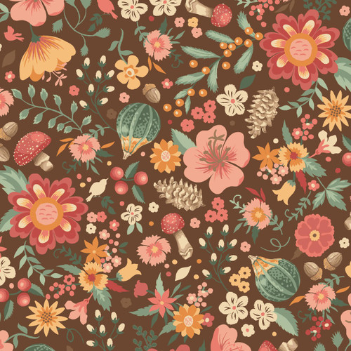 4849-39 Cocoa || Maple & Marigolds