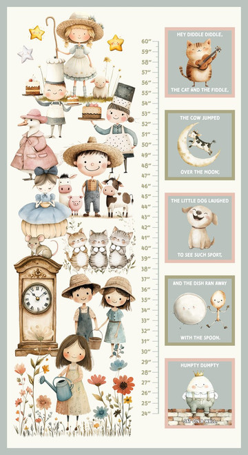 4846P-41 Ivory* || Nursery Rhyme Time