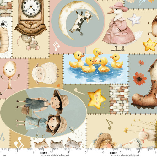 4842-41 Ivory || Nursery Rhyme Time