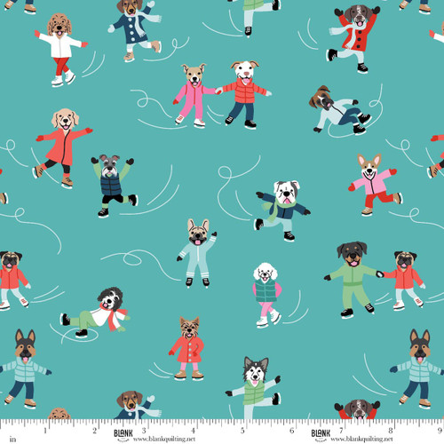 4766-13 aqua || Winter Waggers