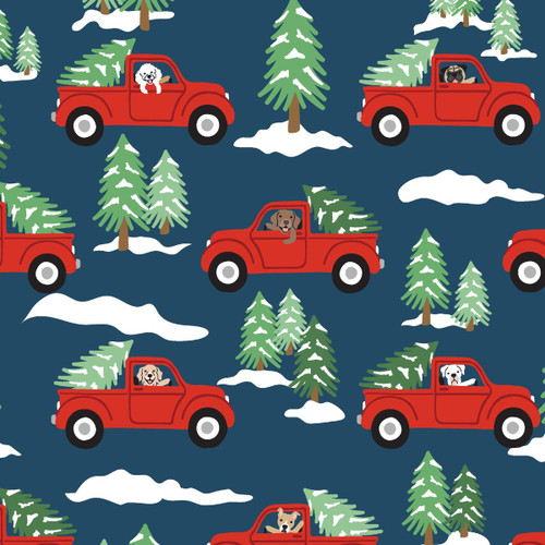 4768-77 dark blue || Winter Waggers