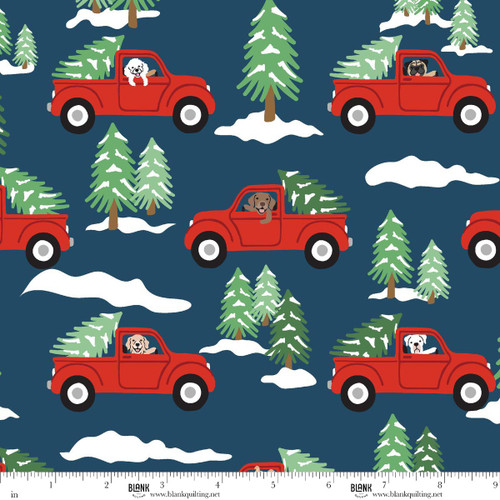 4768-77 dark blue || Winter Waggers