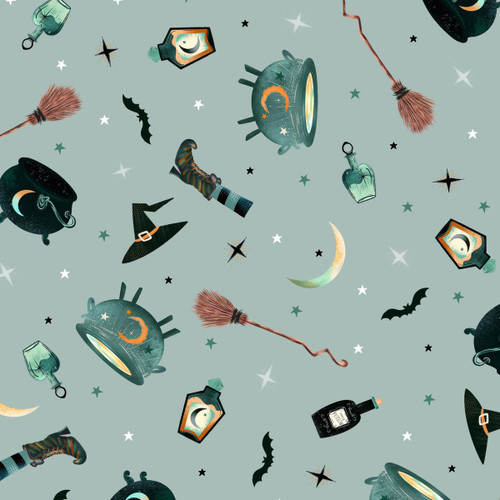 4859-11 dusty blue || Witchy Wicked