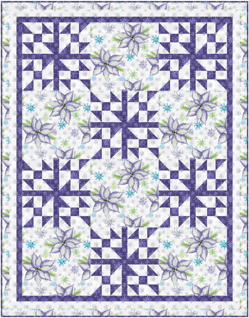 Aurora Flurries - Glisten Quilt