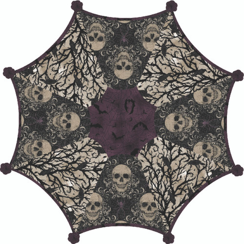 Darkly Enchanted - Haunted Web Table Topper (Small)