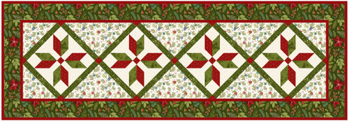 Holly Jolly Calico - Merry Stars Table Runner