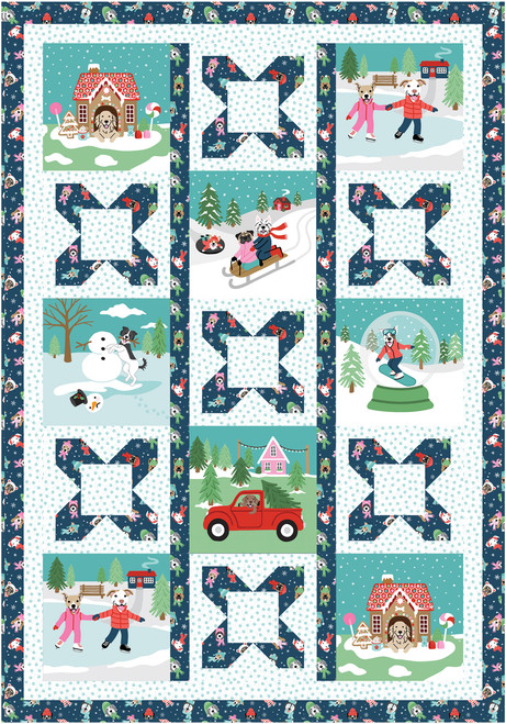 Winter Waggers - Bombay Quilt