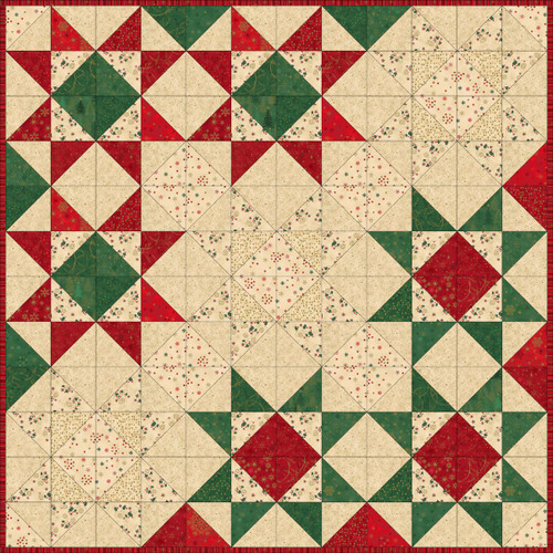 Stof Snow Crystals - Christmas Tree Carpet