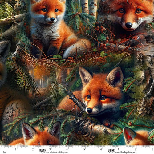 5069MK-33 Brown || Babies in the Wild Minky