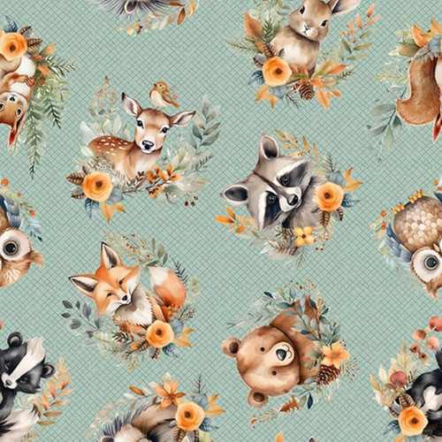 4931-11 Teal || Wild & Free