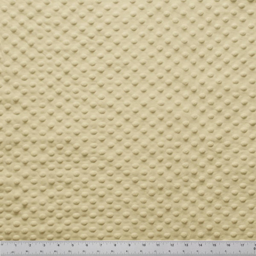 MINKY DOT - 58/60" CAMEL