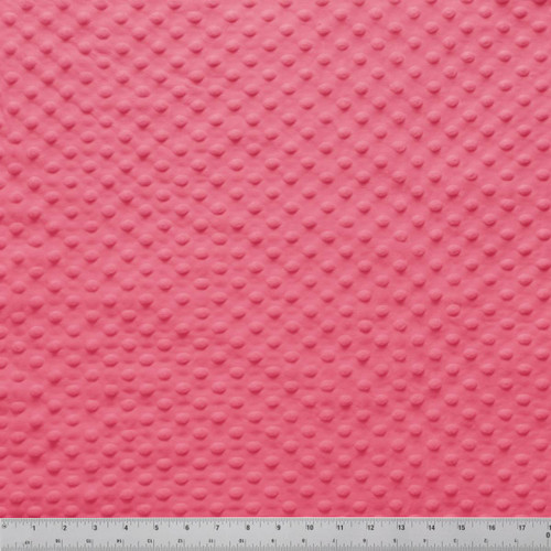 MINKY DOT - 58/60" HONEYSUCKLE