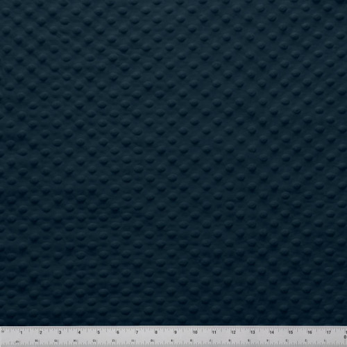 MINKY DOT - 58/60" NAVY
