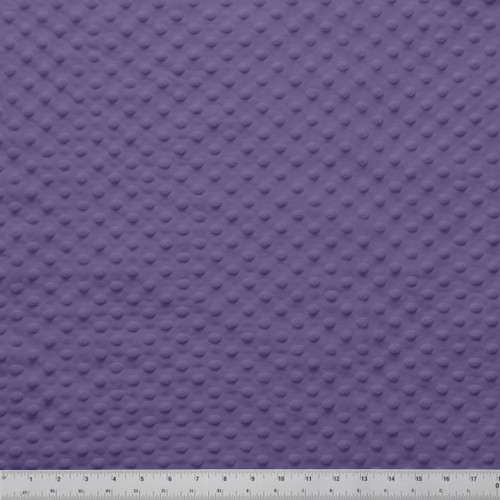 MINKY DOT - 58/60" PURPLE