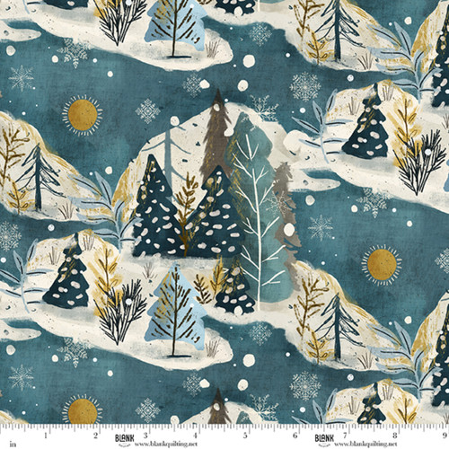 4983-76 Teal || Winter Solstice