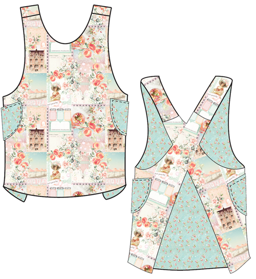 Fruits & Blossoms - Crisscross Apron