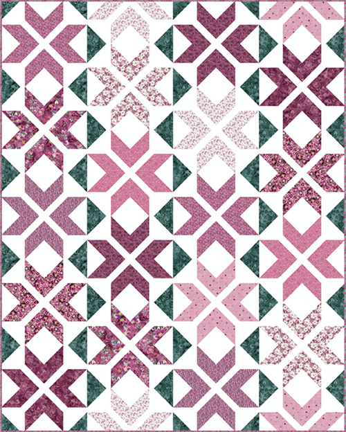 Lush and Lavish - Chevron Stars Quilt