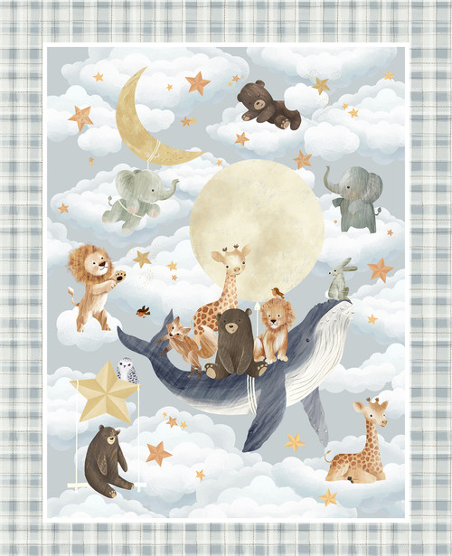 5101PMK-71 Starry Sky || Cloudy Cuddles Minky