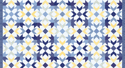 5213-07 Blue || Ducks in the Rain