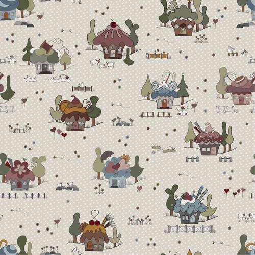 4505-320 Sand || Stof Cup Cake Quilt