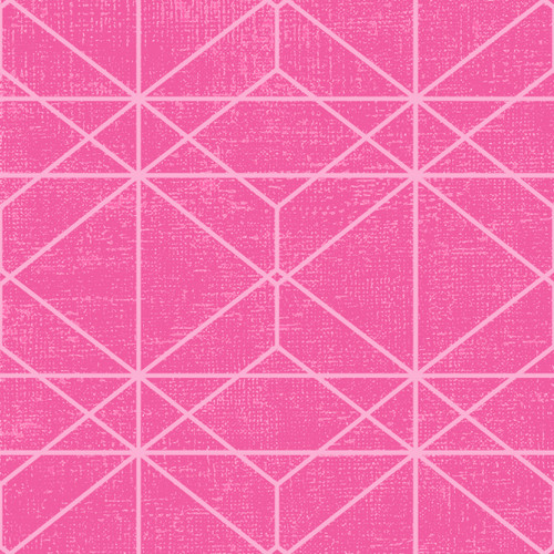 4504-265 Rose || Stof Rainbow Line