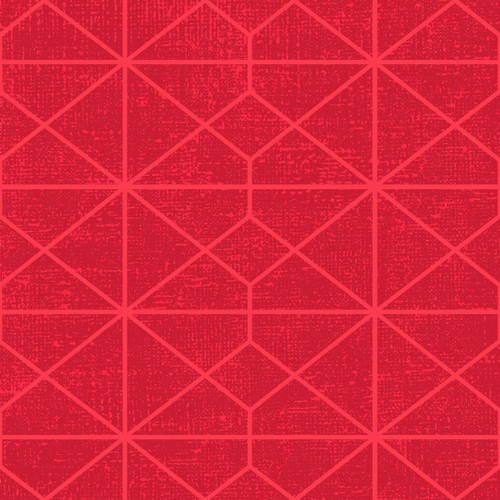 4504-267 Red || Stof Rainbow Line