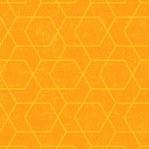 4504-269 Yellow || Stof Rainbow Line