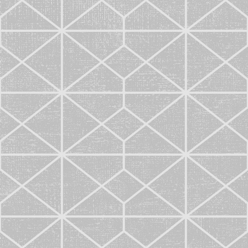 4504-281 Grey || Stof Rainbow Line