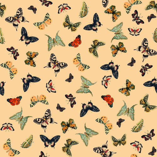 4504-302 Peach || Stof Japanese Springtime