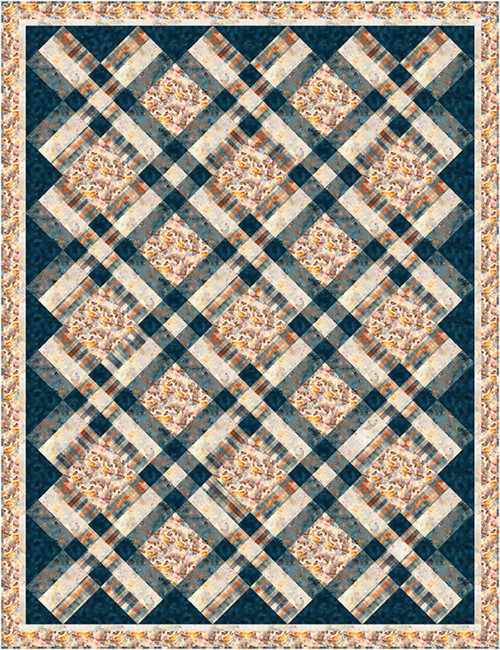 Brushed in Nature - Interlace Quilt