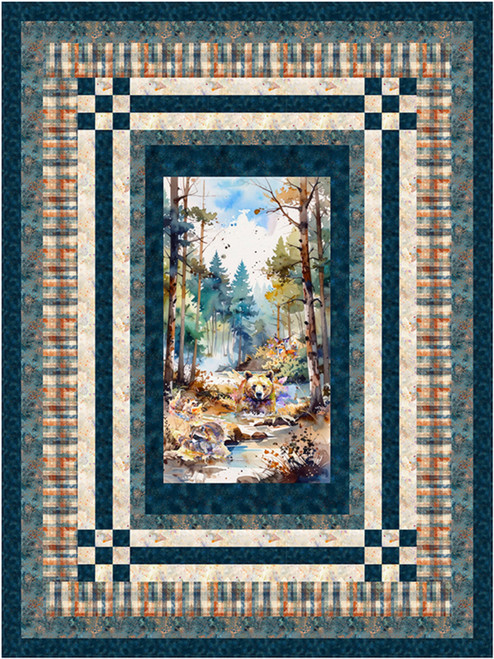 Brushed in Nature - Stellar View Quilt