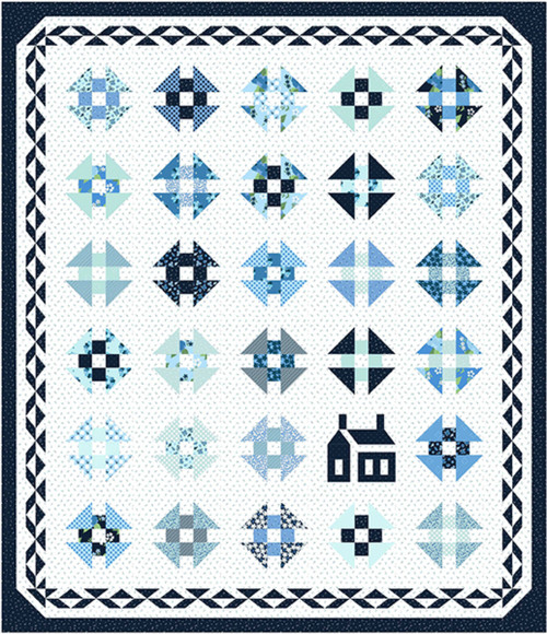 Celeste - Azure Homestead Quilt