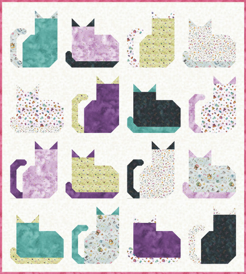 Herding Cats Landscaping - Kitty Cats Quilt