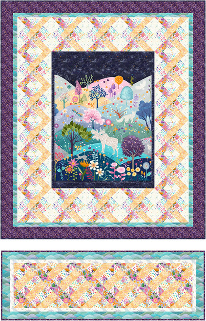 Land of Lore - Timberland Fantasy Quilt and Table Runner