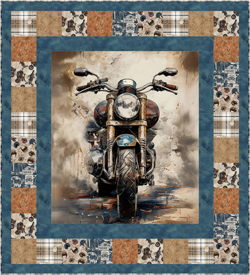 Rider's Club - Panel Squared Quilt