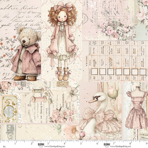 5355-22 Dusty pink || Buttons and Keepsakes
