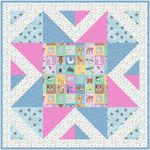 Bright Beginnings - Menagerie Quilt