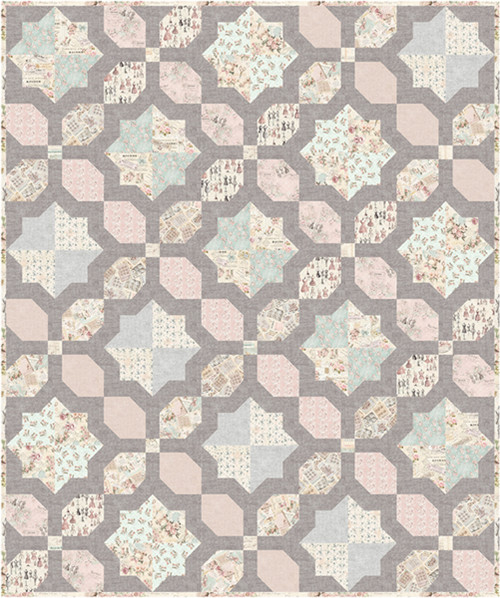 Buttons and Keepsakes - Morning Glory Quilt
